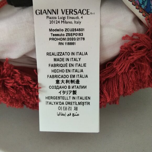 Neiman's Authentic Versace NIB's Set of 2 Versace Pillows Ret. $1398 + tx - Picture 7 of 13